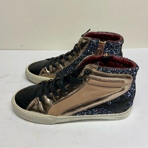Vintage Havana Women’s Vandal High Top Glitter Sneakers Size 7